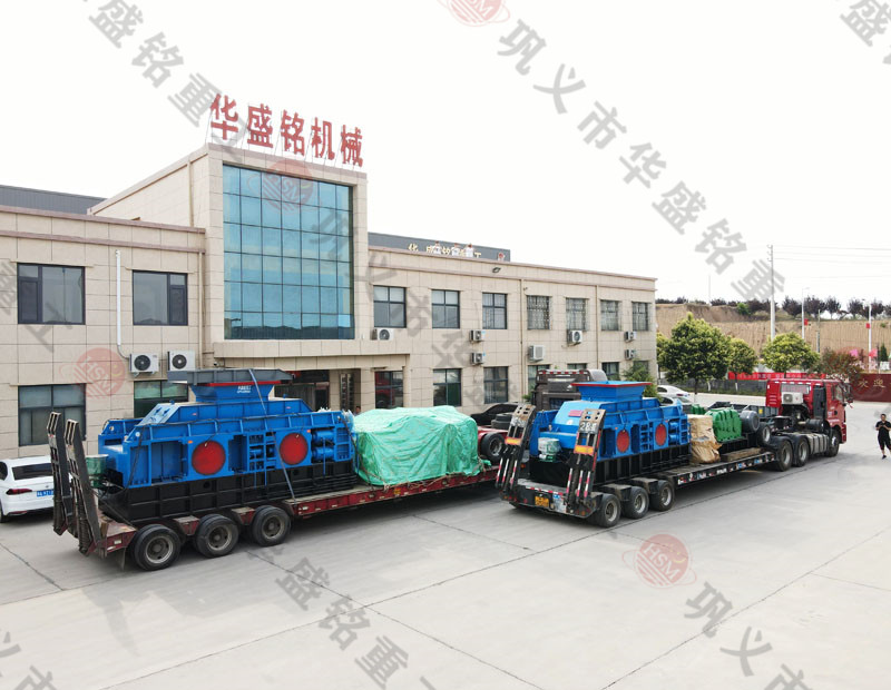 水泥廢料用什么破碎好？就用液壓對輥制砂機(jī)