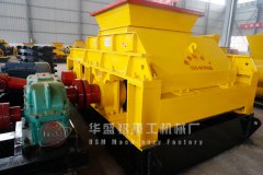 時(shí)產(chǎn)150-300噸對(duì)輥破碎機(jī)價(jià)位大概是多少？油電兩用嗎？